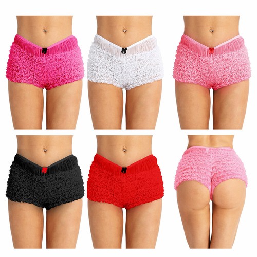 Mujeres Floral Ropa Interior Bloomers Calzoncillos Bragas Mini Cortos Botín Knickers | eBay