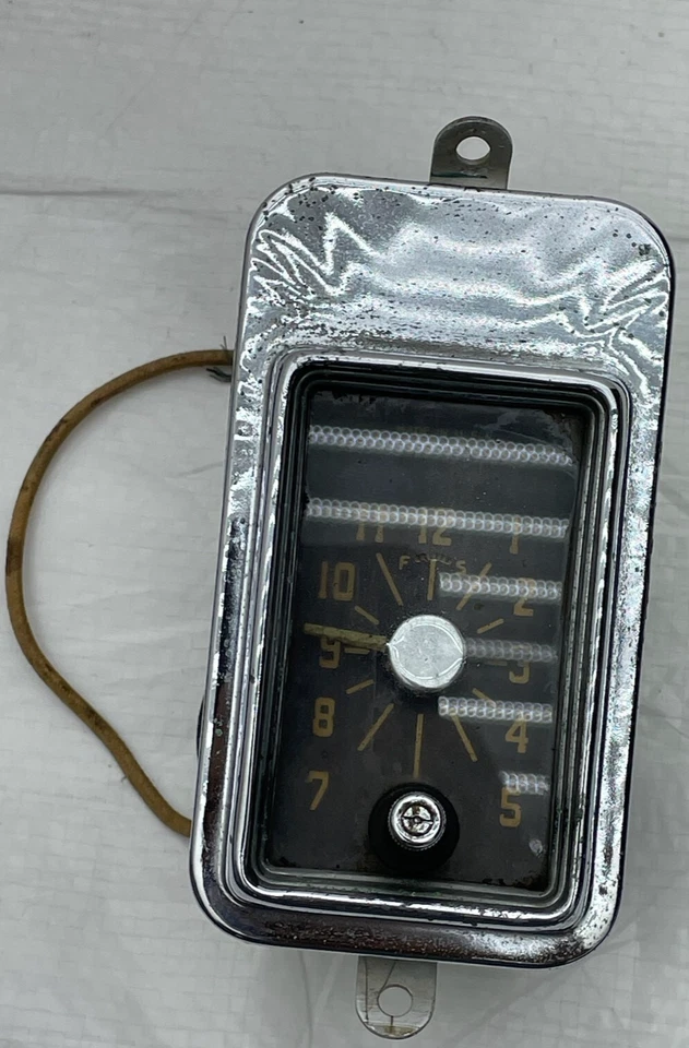 Reloj Desoto 1949 1950 en tablero accesorio opción Mopar Borg personalizado 2 y 4 puertas Foto 2 de 4
