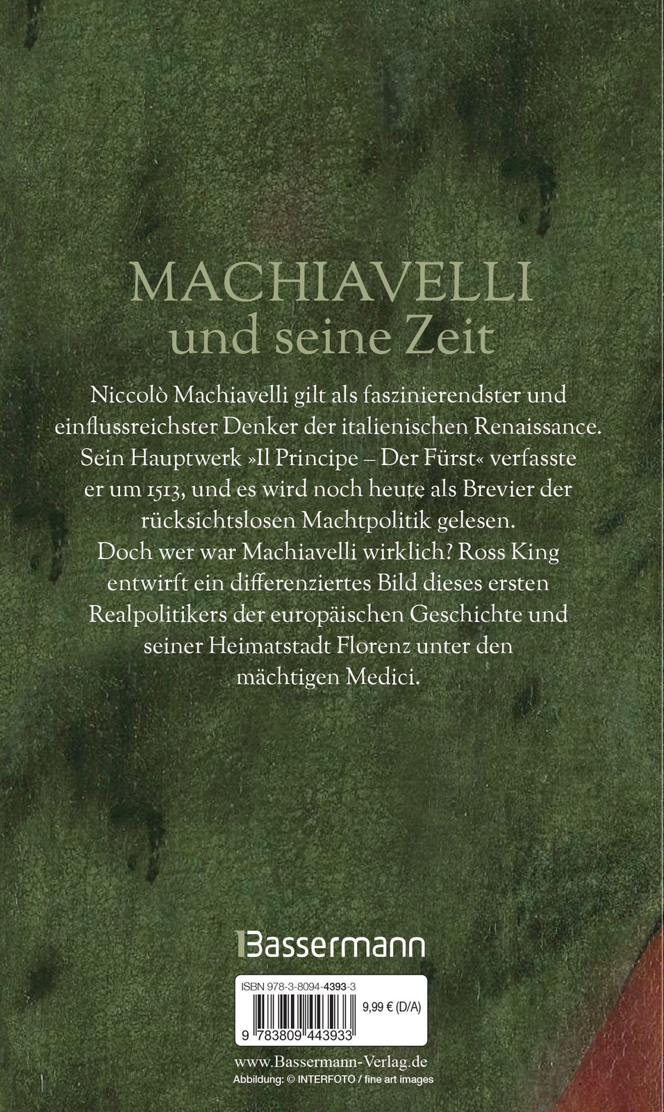 Thumbnail - Machiavelli - Philosoph Der Macht | Ross King | Deutsch | Buch | 288