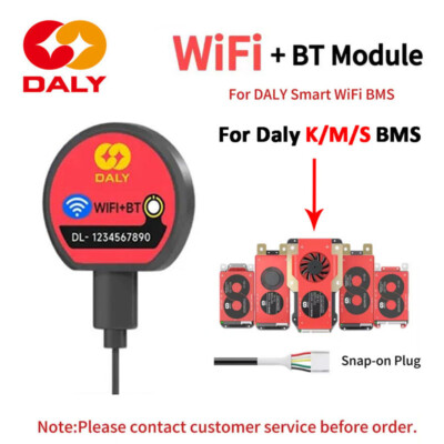 Daly Smart KMS BMS WIFI Bluetooth Module for Lifepo4 Li-ion Battery Accessory