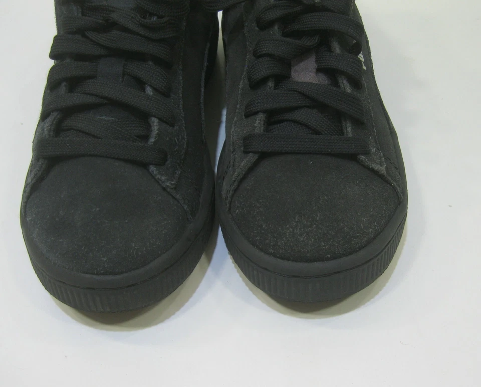 puma gamuza niños negros 353636 19 jóvenes talla 1 Foto 4 de 4