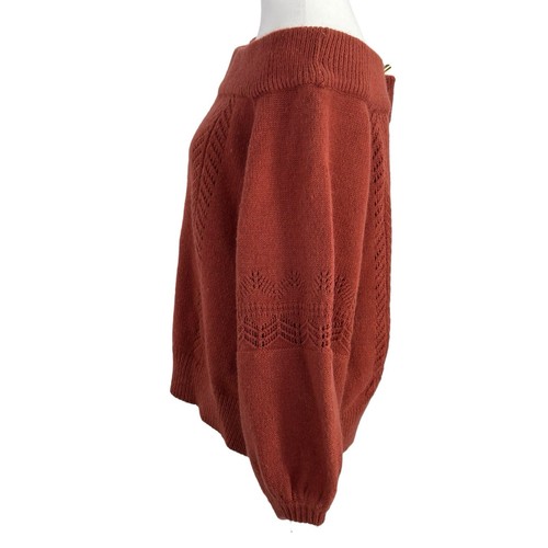 MINKPINK Burnt Rose Always Off Shoulder Pullover Größe M - Bild 11 von 11