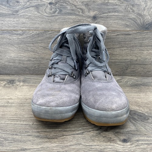 Keds Women's Suede Winter Water Resistant Ankle Camp Boot Size 9.5 Gray WH65575 - Picture 9 of 14