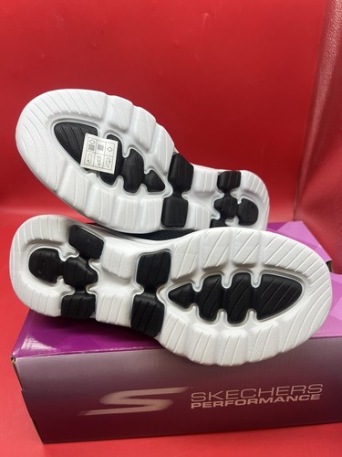 Skechers Go Walk 5 Women's Slip On Shoes, Black & White Size 7 (15901) Brand New - Picture 5 of 6