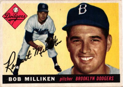 1955 Topps #111 Bob Milliken