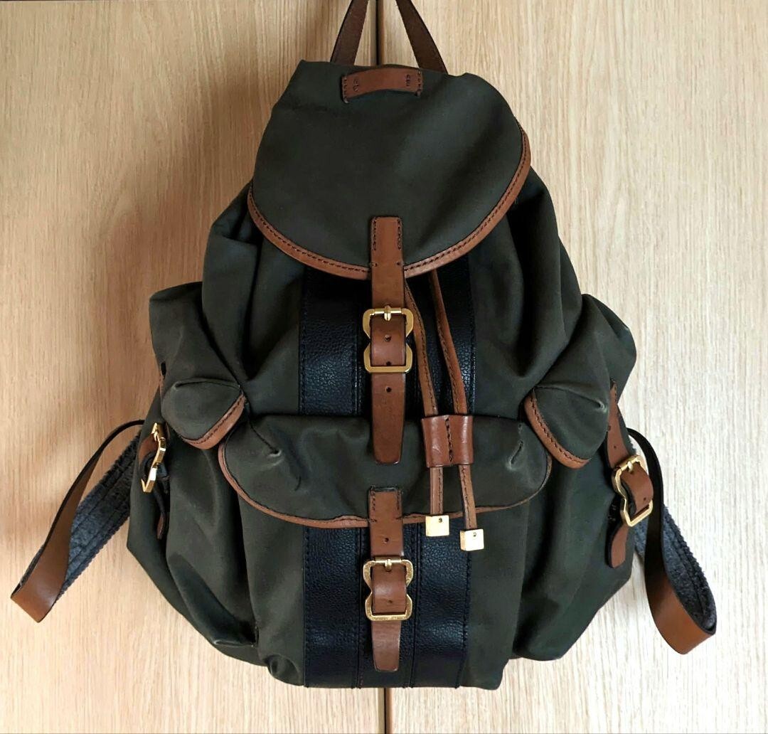 BLACK FLEECE BY Brooks Brothers Thom Browne Oiled Backpack BLACK FLEECE BY Brooks Brothers Thom Browne Oiled Backpack