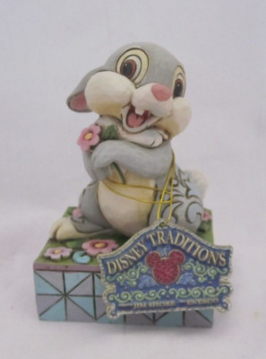 Jim Shore Walt Disney Showcase Collection Thumper SPRING HAS SPRUNG Figurine