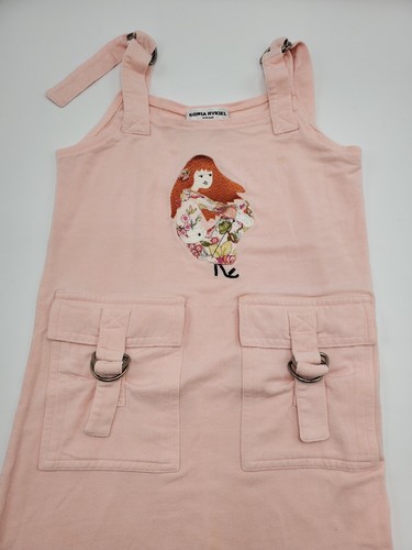 Sonia Rykiel Girls’ Fashion Modal Blend Overall Dress Size 6 Yrs Pre-owned - Picture 2 of 7