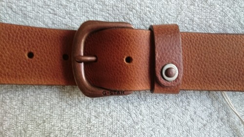 Belt,G-Star,Genuine Leather, Size 85, W 29,30,31,Unisex - Picture 4 of 9