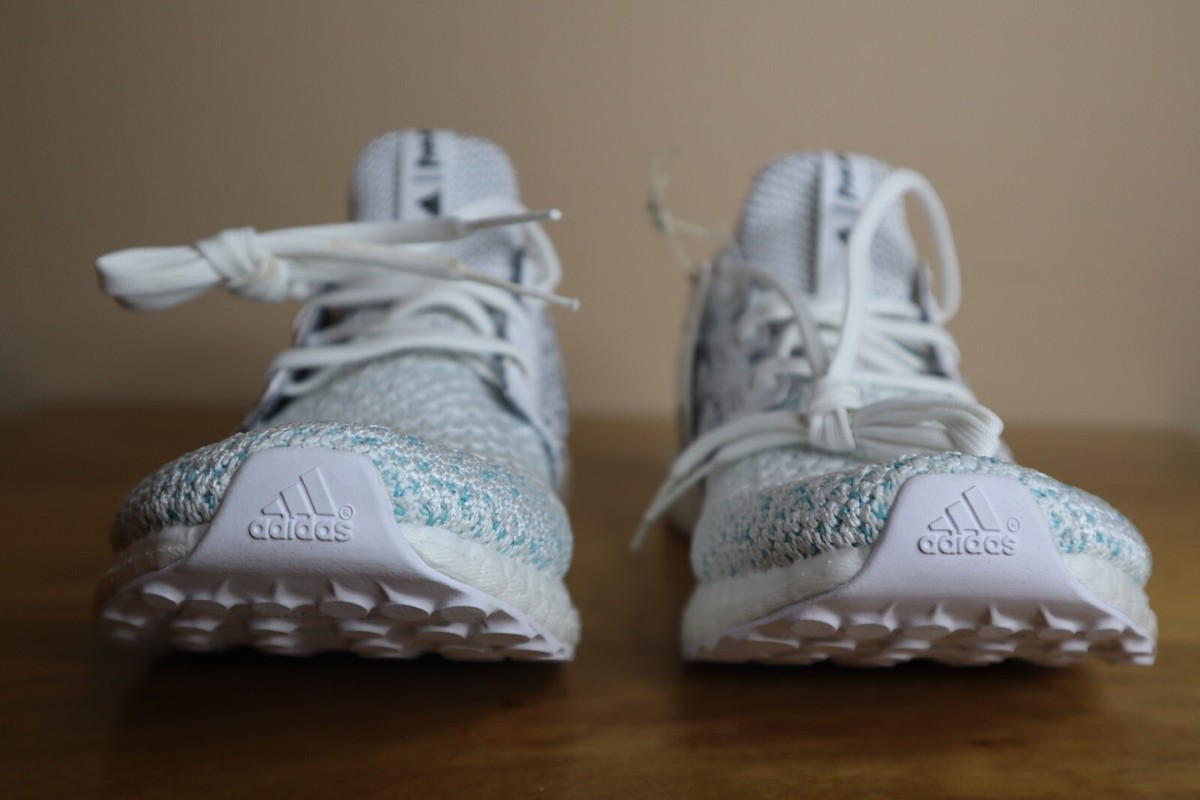adidas Ultraboost Parley Ltd (White/White-Blue) 8