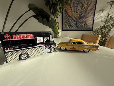 (Jada Toys) Marvel Deadpool Metals Diecast Maßstab 1:24: Taco Truck (schwarz)