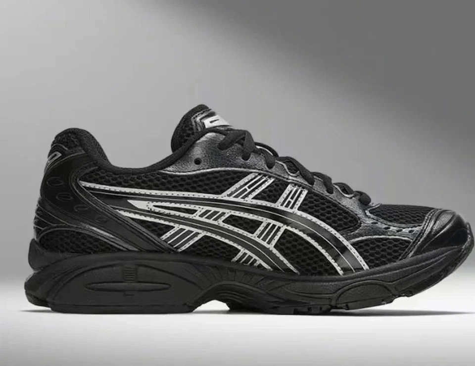 ASICS Negro Plata de Ley Para Hombre Talla Envío Gratis Foto 2 de 4