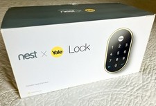 Nest x Yale Lock Nest Connect Polished Brass ...