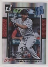 2014 Donruss Rated Rookie Silver Season Stat Line 4/11 Xander Bogaerts #44 uk2