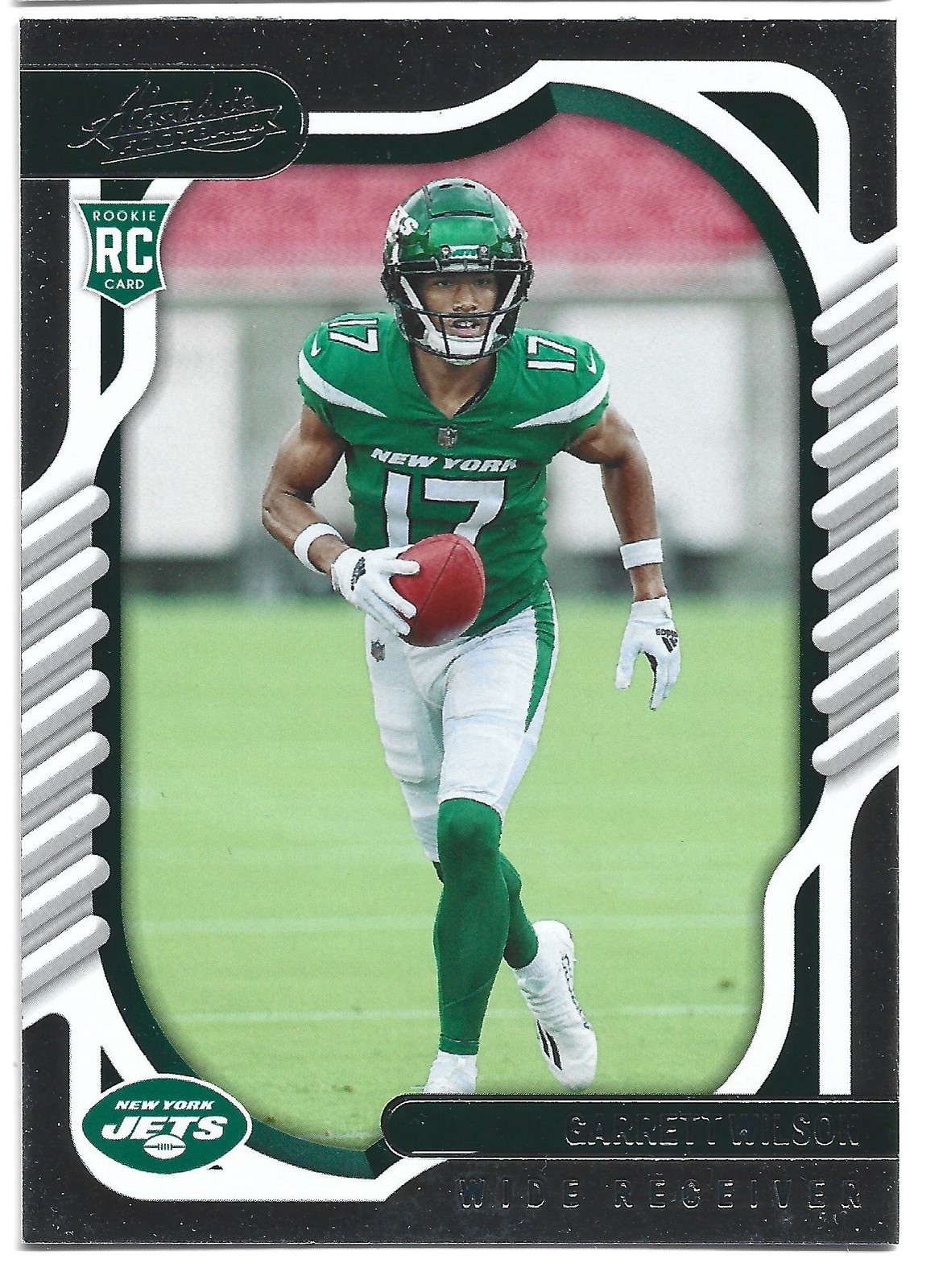 2022 Panini Absolute #106 Garrett Wilson Green
