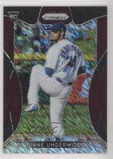 2019 Panini Prizm Tier III Burgundy Shimmer 25/25 Duane Underwood #263 3p0