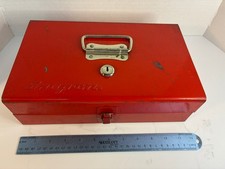 Snap-On Tools KRA65C Toolbox Made In USA 12" x 7" x 3.5" WITH KEYS