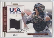 2012 Panini USA Baseball National Team 18U Jerseys 59/99 Jeremy Martinez #11 4ns