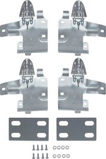 1966-67 Chevy Ii Nova Chevelle Gto Bucket Seat Headrest Mounting Bracket Set