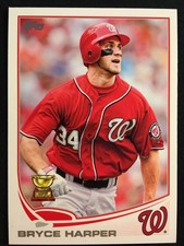 2013 Topps - Bryce Harper All-Star Rookie cup card #1. rookie card picture