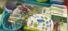 12-teiliges Kinder Pflanz-Set Grüner JAN JUNIOR - Utensilien für Pflanzenpflege 
