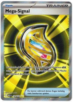 Mega-Signal 171/132 | MEG | DE | ULTRA RARE | NM | Pokémon | TCG