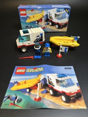 LEGO 6556 Scuba Squad Divers Complete Set with Box & Instructions