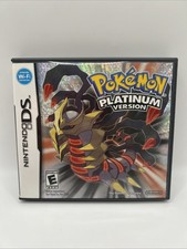 Pokemon Platinum Version Nintendo DS, Authentic CIB Tested Game Case Inserts