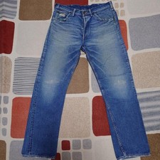 Warehouse Co W33 101B Lee Selvedge Straight Denim Jeans Indigo Made in Japan