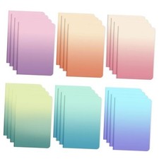 Notebooks,Lined Paper Journals in Bulk, 72 Pages, 36 Gradient Lined-24pack