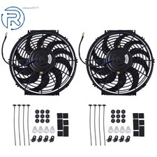 12 Electric Radiator Cooling Fan Assembly Kit 12v Mount For 83-15 Toyota Camry 12 Electric Radiator Cooling Fan Assembly Kit 12v Mount For 83-15 Toyota Camry