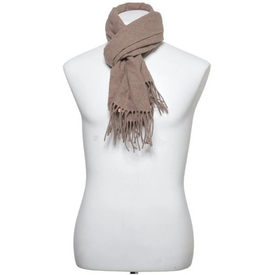 Made in italy, Schal, Unisex (Erwachsene), Merinowolle, Braun, 1200 cm, 30 #e58