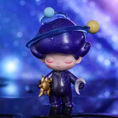 POP MART x DIMOO WORLD Space Travel Series Cosmic Boy Secret