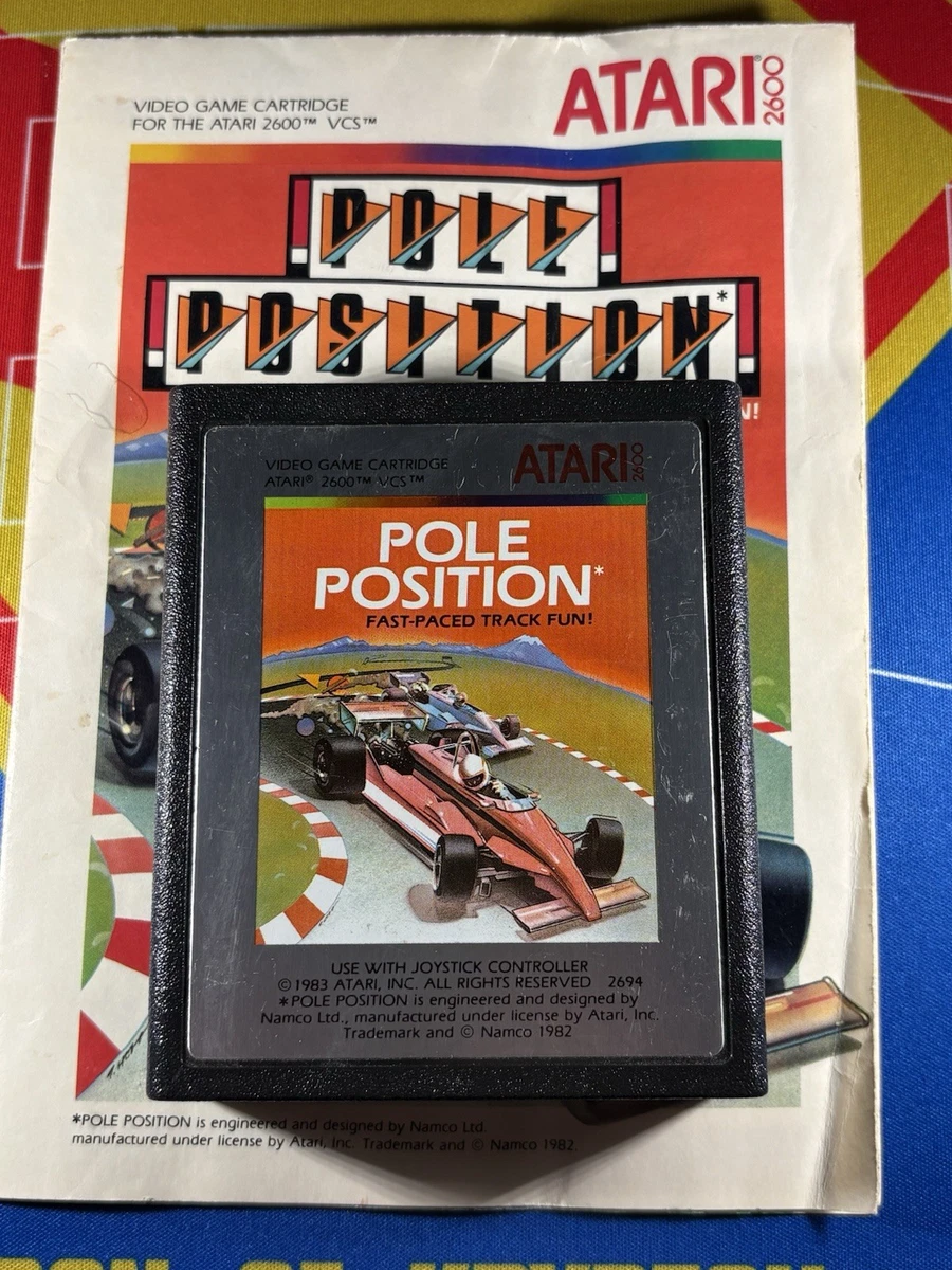 Atari 2600 Video Games Pole Position for sale | eBay