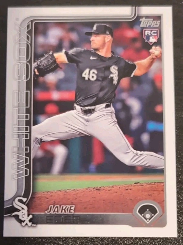 Jake Eder #690 2025 Topps Series 2 Base Rookie Card RC Chicago White Sox - Image 3 of 3