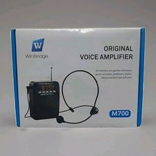 Voice Amplifier Digital Player Speaker PA System Mic Headset WinBridge M700