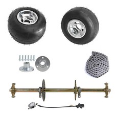 32in Rear Live Axle Kit for Go Kart ATV Quad Drift Trike Buggy