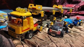 LEGO CITY: Auto Transporter (60060), 100% Complete With Instructions, No Box.