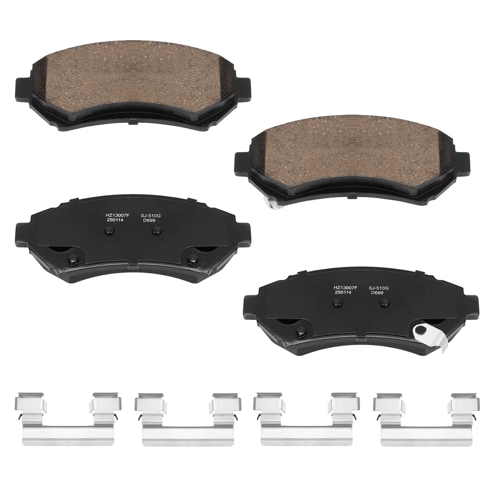 Pastillas de freno delanteras y traseras de cerámica para Chevy Venture y Pontiac Montana Foto 2 de 4