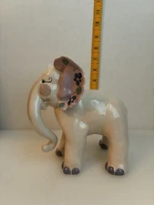 Vintage hand-painted Elephant by Kay Finch. Limited edition collectible. Rare