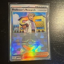 Professor's Research 122/131 (Pokeball) Common Prismatic Evolutions Near Mint