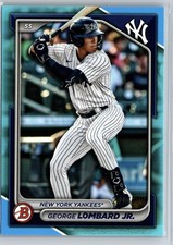 2024 Bowman Draft #BD-118 George Lombard Jr. Sky Blue #/499