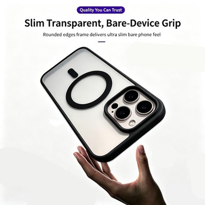 Macaron-style magnetic attachment phone case TPU for ipone 17 to 11 Pro Max Plus