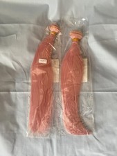 Puppenhaare zum Umwurzeln rosa Nylon 30cm * 200cm