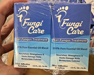 Fungi Care #1 Nail Fungus Treatment   100% Pure Oil 0.5 fl oz - PACK OF 2