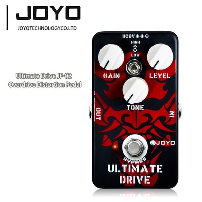 JOYO Drive Overdrive Distortion Rich Sound Effect Pedal For Electric Guitar