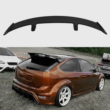 52'' Matte Black Rear Trunk Roof Spoiler Wing For Ford Focus MK2 MK3 MK4 ST RS 
