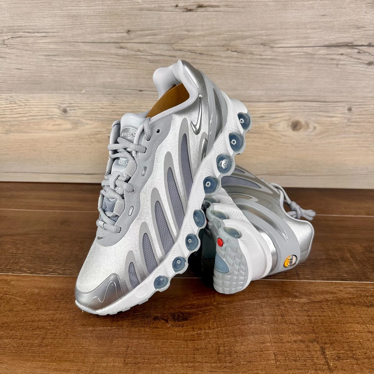 Nike Air Max DN White Metallic Silver W for sale | eBay