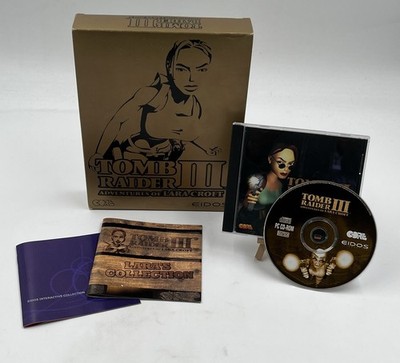 Tomb Raider III 3 Gold Big Box PC 1998 Lara Croft  Komplett Retro Sammlung Rare