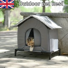 XL Waterproof Outdoor Pet House Cat Dog Shelter Warm Foldable Bed Puppy Kennel